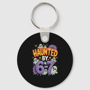 Halloween Haunted 67 Six Seven Meme 1 (25)  Key Ring