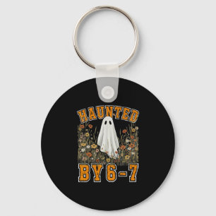 Halloween Haunted 67 Six Seven Meme 1 (26)  Key Ring
