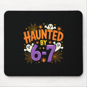 Halloween Haunted 67 Six Seven Meme 1 (3)  Mouse Pad