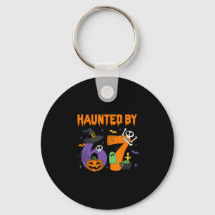 Halloween Haunted 67 Six Seven Meme 1 (4) Key Ring