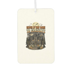 Halloween Haunted Academy Night Car Air Freshener