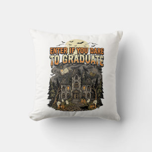 Halloween Haunted Academy Night Cushion
