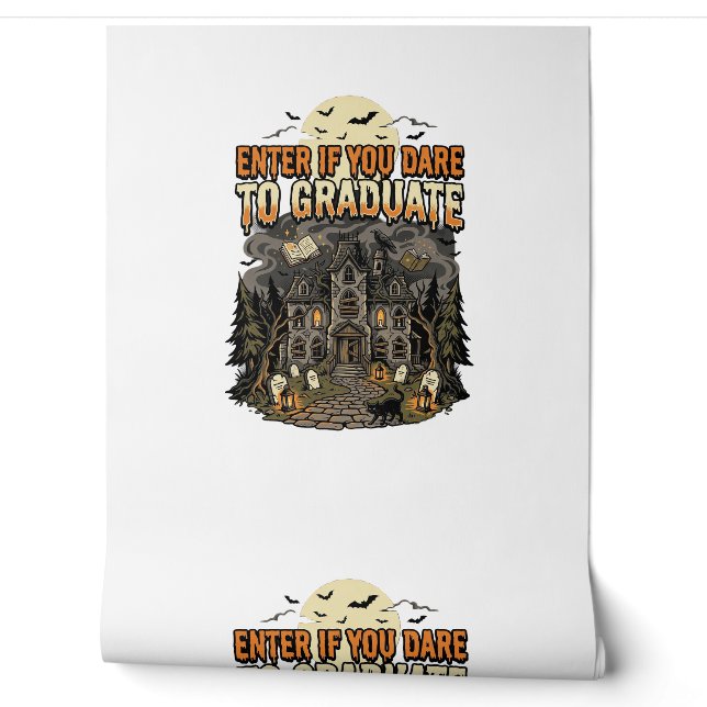 Halloween Haunted Academy Night Wallpaper (Unrolling)