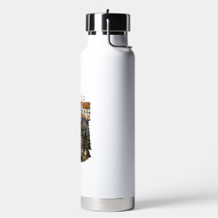 Halloween Haunted Academy Night Water Bottle