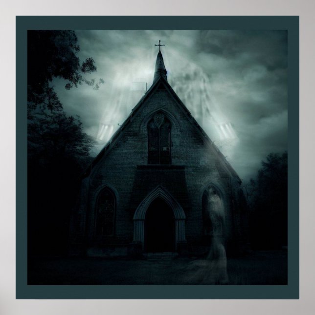 Halloween - Haunted Church 1 Poster (Front)