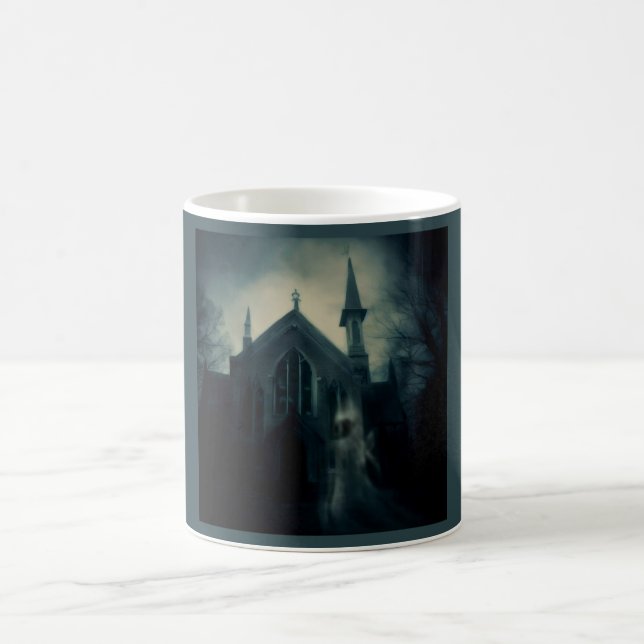 Halloween - Haunted Church 2 Coffee Mug (Center)