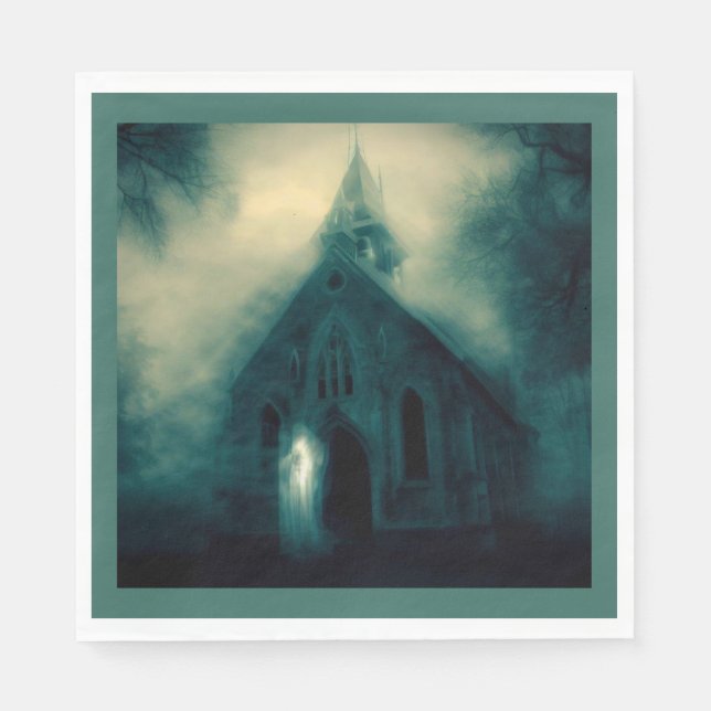Halloween - Haunted Church 4 Napkin (Front)