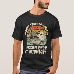 Halloween Haunted Classroom Night T-Shirt