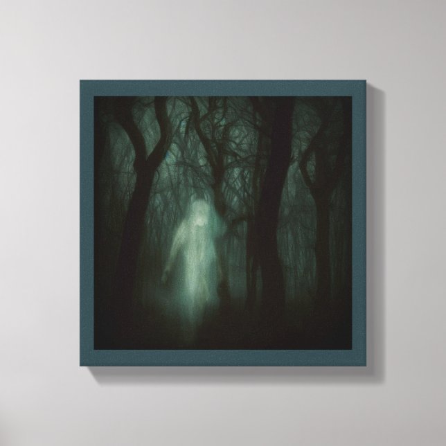 Halloween - Haunted Forest 1 Canvas Print (Front)