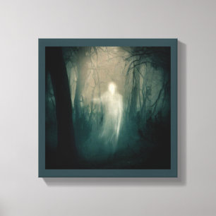 Halloween - Haunted Forest 3 Canvas Print