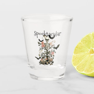 Halloween Haunted Forest Costume and Cocktails Shot Glass