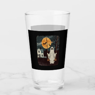 Halloween Haunted Ghost Swing Glass