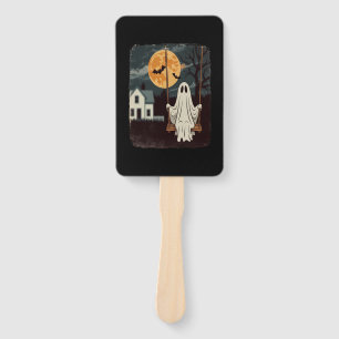 Halloween Haunted Ghost Swing Hand Fan