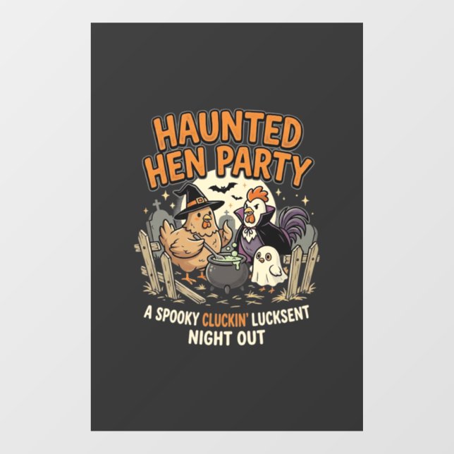 Halloween Haunted Hen Party (Sheet)