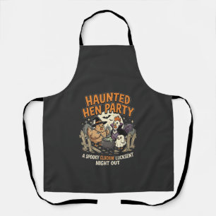 Halloween Haunted Hen Party Apron