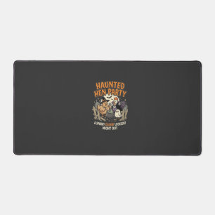 Halloween Haunted Hen Party Desk Mat