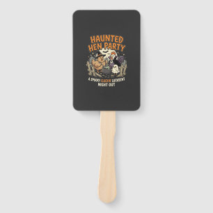Halloween Haunted Hen Party Hand Fan