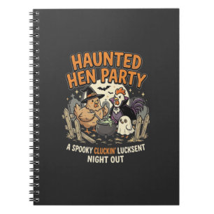 Halloween Haunted Hen Party Notebook
