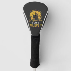 Halloween Haunted House Believe It Design_1 Golf Head Cover