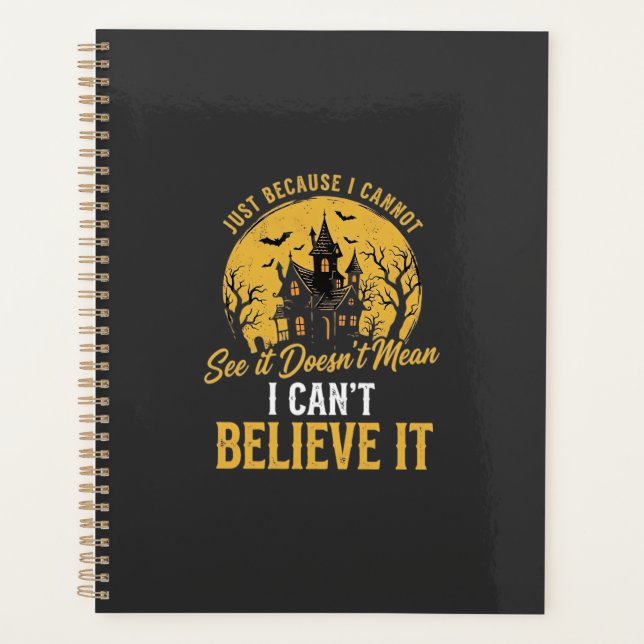 Halloween Haunted House Believe It Design_1 Planner (Front)