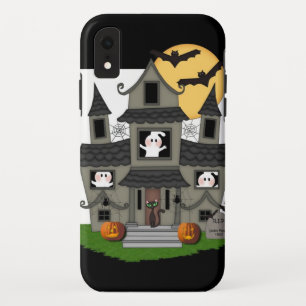 Halloween Haunted House iPhone XR Case