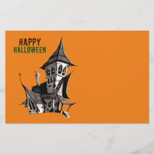 Halloween Haunted House Flyer
