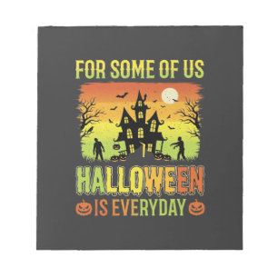 Halloween Haunted House For Some of Us Notepad