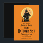 Halloween Haunted House Hand Drawn Design  Invitation<br><div class="desc">Halloween Haunted House Party Invitations</div>