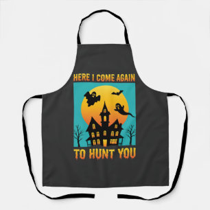 Halloween Haunted House Hanging With My Witches Apron