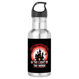 Halloween Haunted House Moonlight Witch 532 Ml Water Bottle