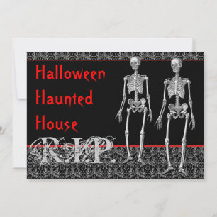 Halloween Haunted House Rise From The Dead Invitation