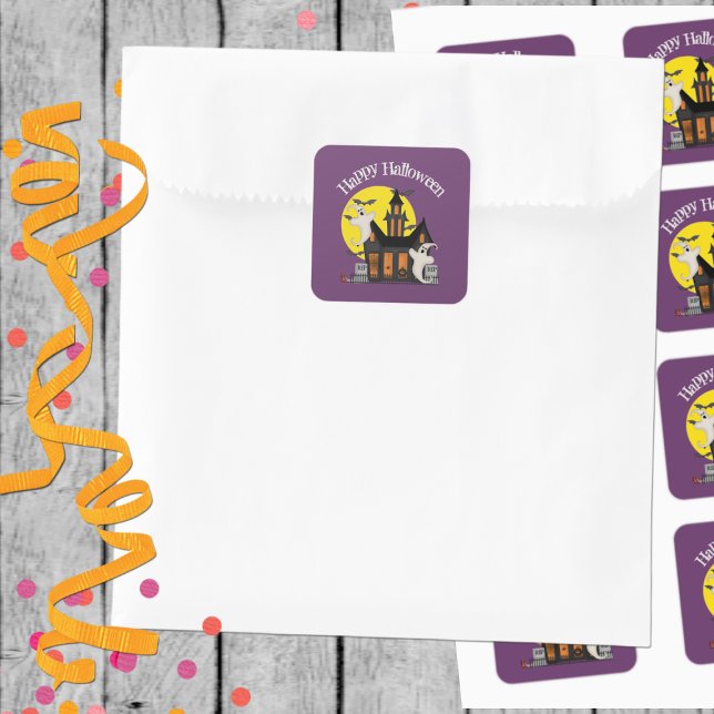 Halloween Haunted House Sticker (Creator Uploaded)