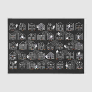 Halloween Haunted House Tissue Paper