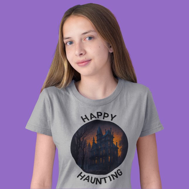 Halloween Haunted Mansion Happy Haunting T-Shirt (Creator Uploaded)