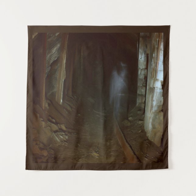 Halloween - Haunted Mine 1 Tapestry (Front)