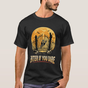 Halloween Haunted Moon Warning T-Shirt