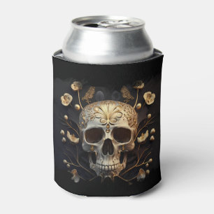 Halloween - Haunted Skull Can Cooler