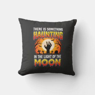 Halloween Haunting Moon Graveyard Horror Cushion