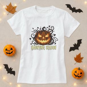 Halloween Haunting Season Pumpkin T-Shirt