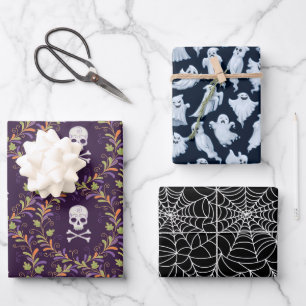 Halloween Hauntings  Wrapping Paper Sheet