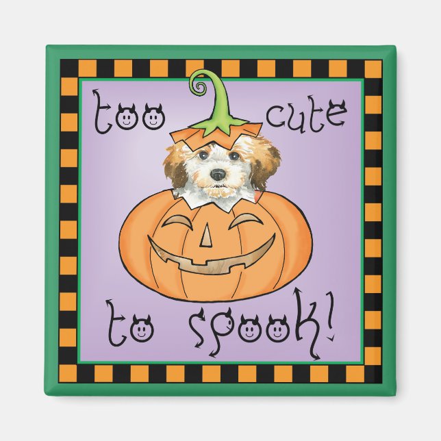 Halloween Havanese Magnet (Front)