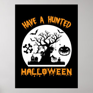 Halloween Have A Funny Halloween Birthday Poster