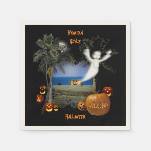 Halloween Hawaiian Style Napkin