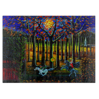 Halloween Headless Horseman,Sleepy Hallow Cutting Board