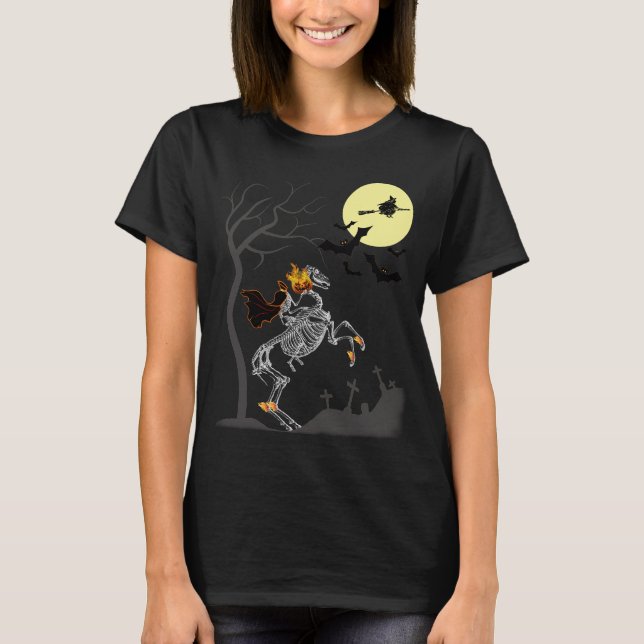 Halloween Headless Horseman T-Shirt (Front)
