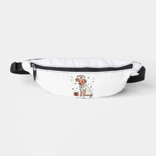 Halloween Healer Pup One Spooky Nurse Dog Bum Bags