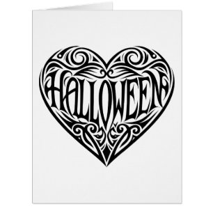 Halloween Heart, Black Heart, Holiday