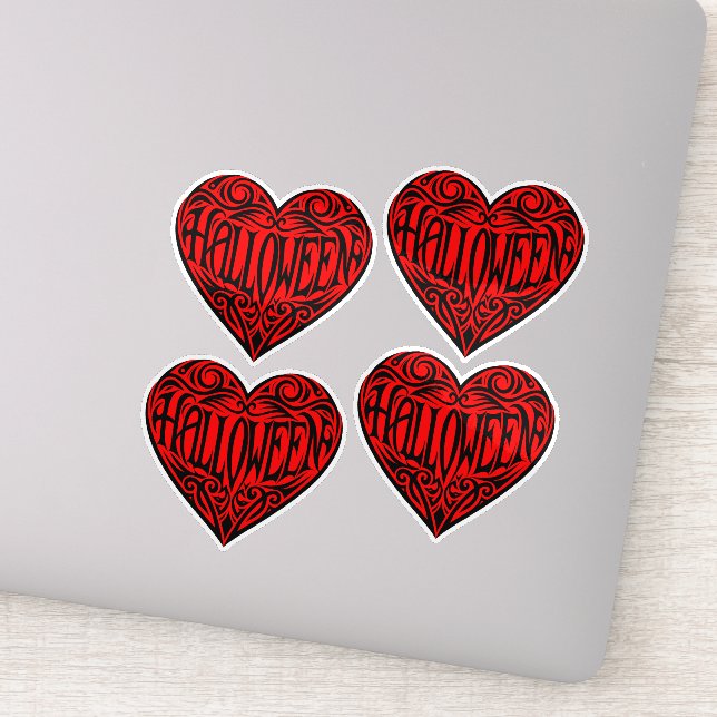 Halloween Heart, Black Heart, Holiday (Detail)