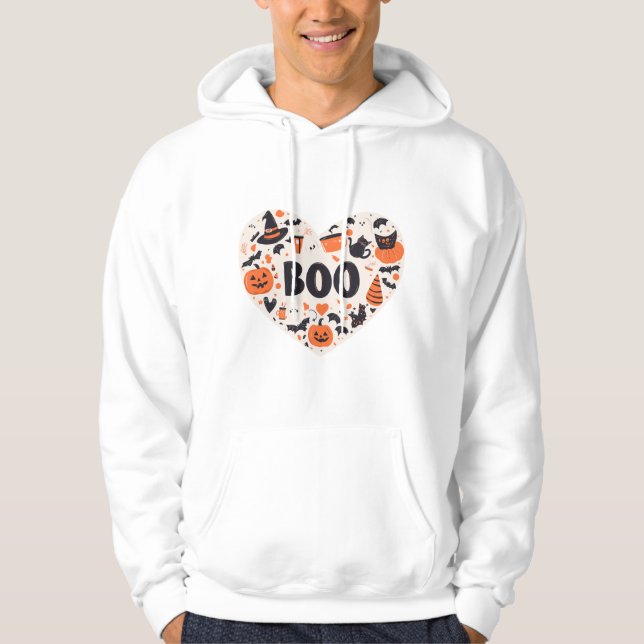 Halloween Heart Hoodie (Front)