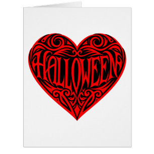 Halloween Heart, Red Heart, Holiday